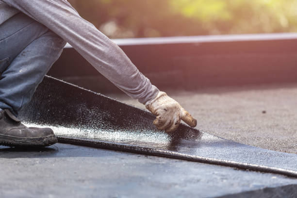Professional Basement Waterproofing technician working in Hartford, TN